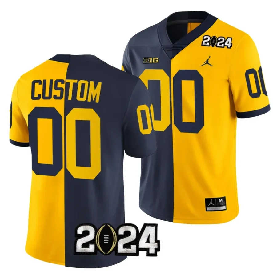 men michigan wolverines custom mazie navy 2024 college football playoff national championship jersey scaled