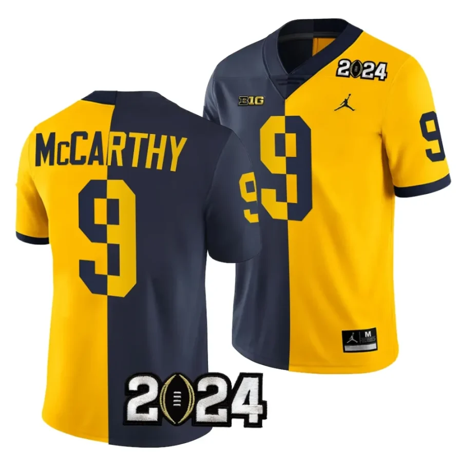 men michigan wolverines j.j. mccarthy mazie navy 2024 college football playoff national championship jersey scaled