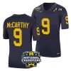 men michigan wolverines j.j. mccarthy navy cfbplayoff 2023 national champions fuse limited jersey scaled