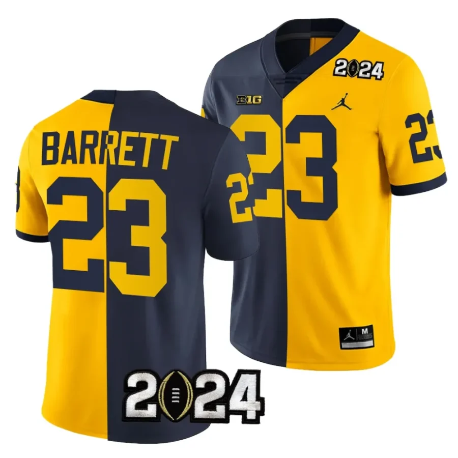 men michigan wolverines michael barrett mazie navy 2024 college football playoff national championship jersey scaled