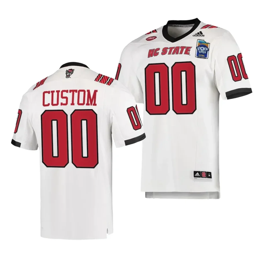 men nc state wolfpack custom white 2023 pop tarts bowl football jersey scaled