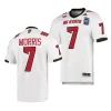 men nc state wolfpack mj morris white 2023 pop tarts bowl football jersey scaled