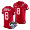 men ohio state buckeyes cade stover scarlet 2023 cotton bowl college football playoff jersey scaled