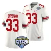 men ohio state buckeyes devin brown white 2023 cotton bowl college football playoff jersey scaled