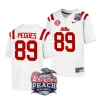 men ole miss rebels jj pegues white 2024 peach bowl college football playoff jersey scaled