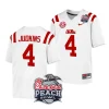 men ole miss rebels quinshon judkins white 2024 peach bowl college football playoff jersey scaled