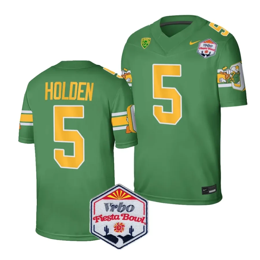 men oregon ducks traeshon holden green 2024 fiesta bowl college football playoff jersey scaled