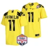 men oregon ducks troy franklin yellow 2024 fiesta bowl college football playoff jersey scaled