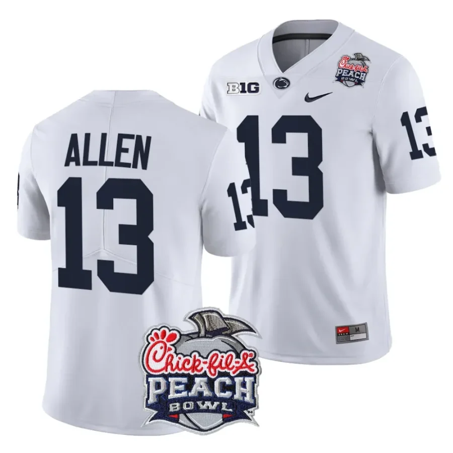 men penn state nittany lions kaytron allen white 2024 peach bowl college football playoff jersey scaled