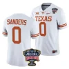 men texas longhorns ja'tavion sanders white 2024 sugar bowl college football playoff jersey scaled