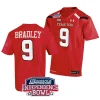 men texas tech red raiders jerand bradley red 2023 independence bowl football jersey scaled