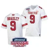 men texas tech red raiders jerand bradley white 2023 independence bowl football jersey scaled