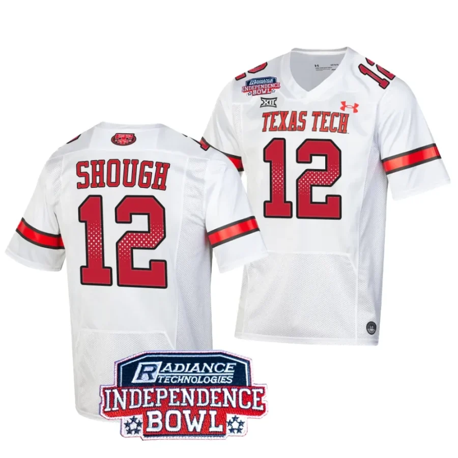 men texas tech red raiders tyler shough white 2023 independence bowl football jersey scaled