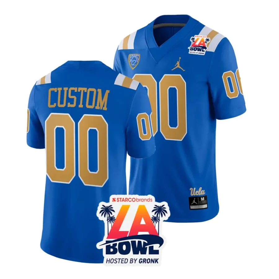 men ucla bruins custom blue 2023 la bowl football jersey scaled