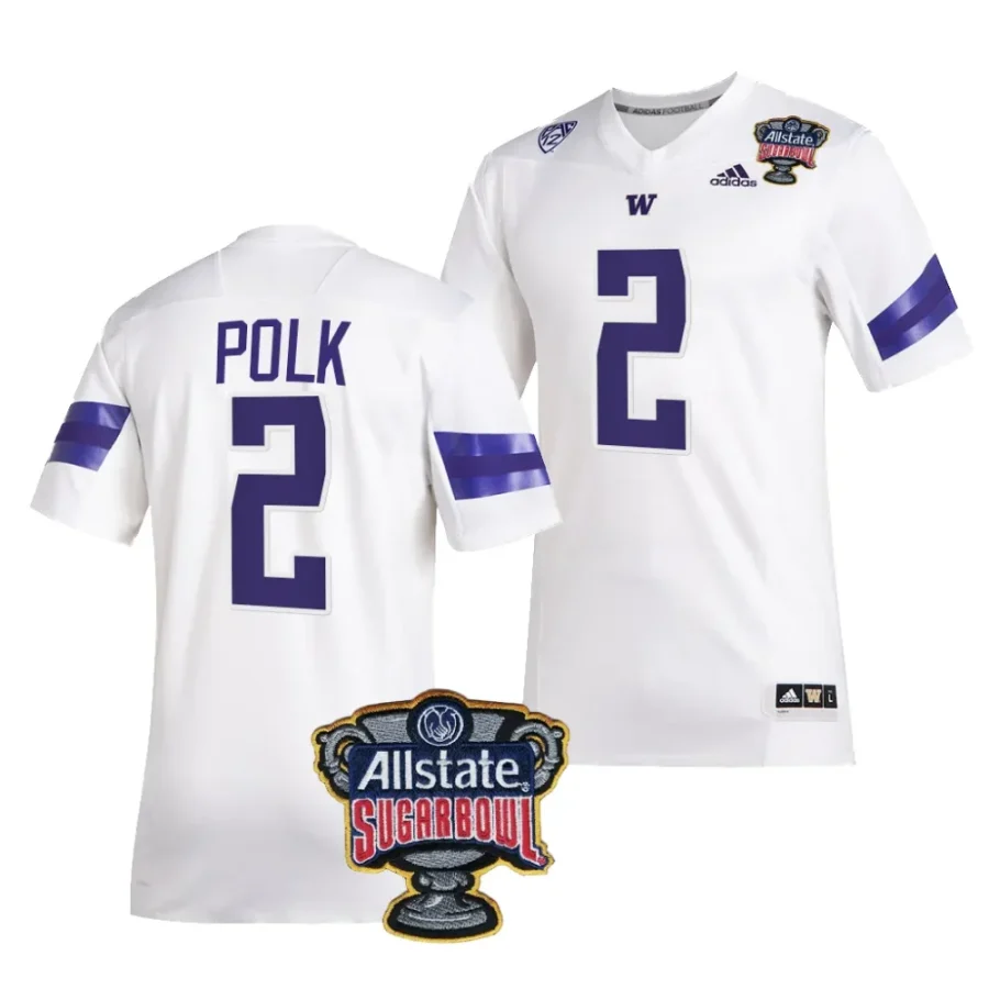 men washington huskies ja'lynn polk white 2024 sugar bowl college football playoff jersey scaled