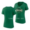 miami hurricanes green st. patricks day lucky gift women t shirt scaled