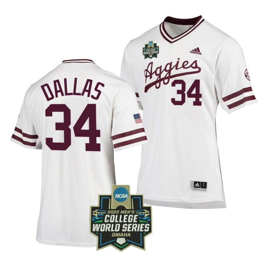 micah dallas texas a&m aggies 2022 college world series mensec baseball jersey scaled
