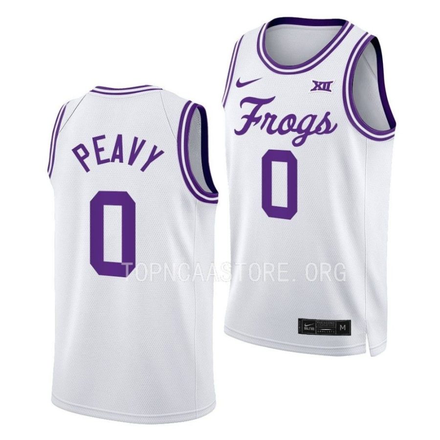 micah peavy tcu horned frogs classic basketball 2022 23 jersey scaled
