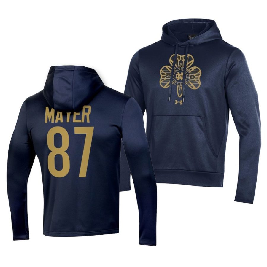 michael mayer navy 2022 shamrock series fleece pullover hoodie scaled