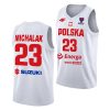 michal michalak poland fiba eurobasket 2022 white home jersey scaled