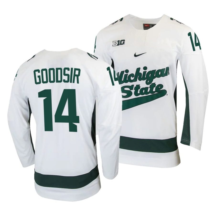 michigan state spartans adam goodsir college hockey white jersey scaled