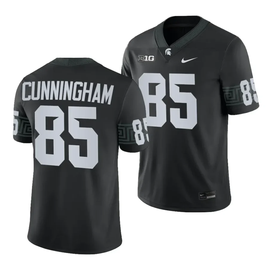 michigan state spartans b.j. cunningham black 2023alternate football game jersey scaled