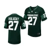 michigan state spartans cal haladay 2023 green college football youth jersey scaled