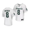 michigan state spartans jalen berger youth white college football 2023 jersey scaled