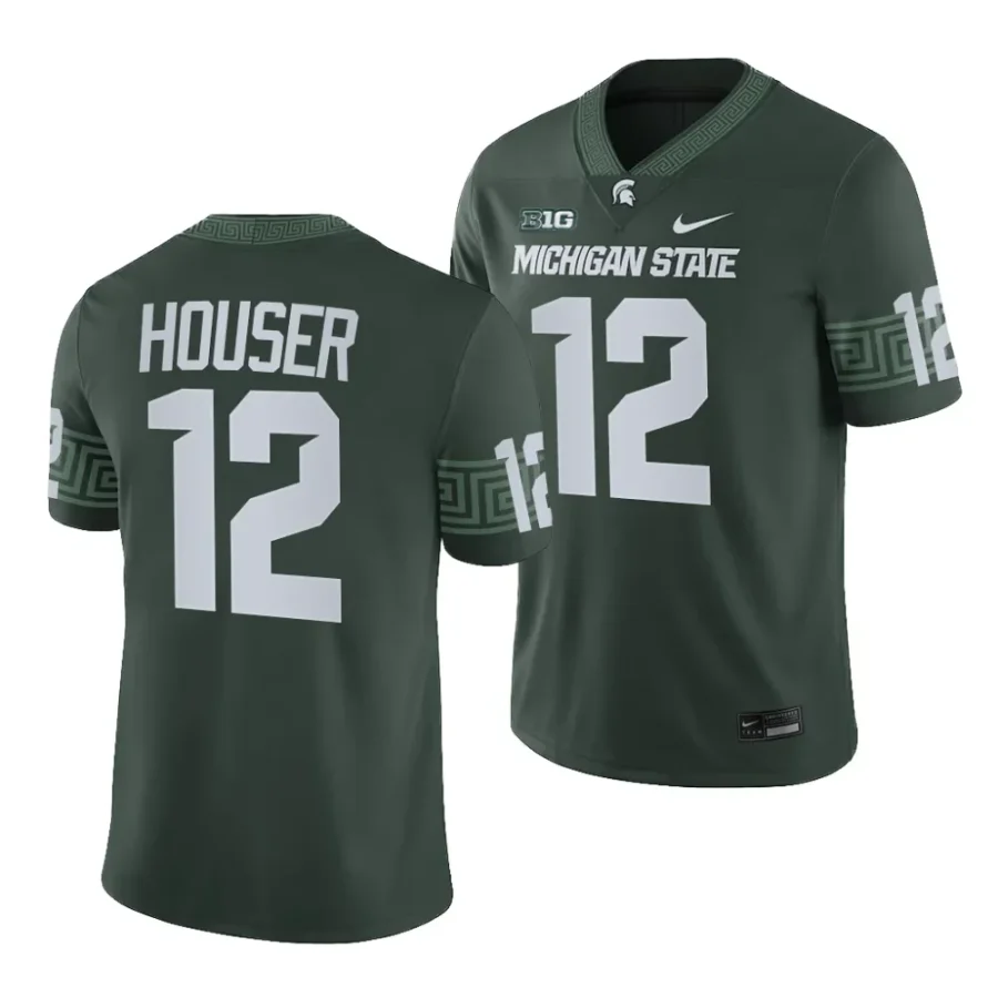 michigan state spartans katin houser green 2023college football game jersey scaled