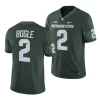 michigan state spartans khris bogle green 2023college football game jersey scaled