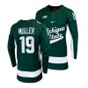 michigan state spartans nicolas muller 2022 college hockey green jersey scaled