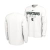 michigan state spartans white on court long sleevecollege basketball men t shirt scaled