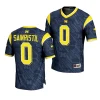 michigan wolverines mike sainristil navy highlight print football fashion jersey scaled