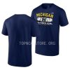 michigan wolverines navy college football playoff 2022 fiesta bowl gameday stadium men t shirt scaled