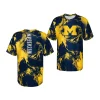 michigan wolverines navy in the mix tie dye youth t shirt scaled