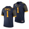mighty oregon noah sewell navy webfoots college football jersey scaled