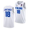 mikael jantunen finland fiba eurobasket 2022 white home jersey scaled