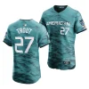 mike trout american league teal2023 mlb all star game menvapor premier elite player jersey scaled