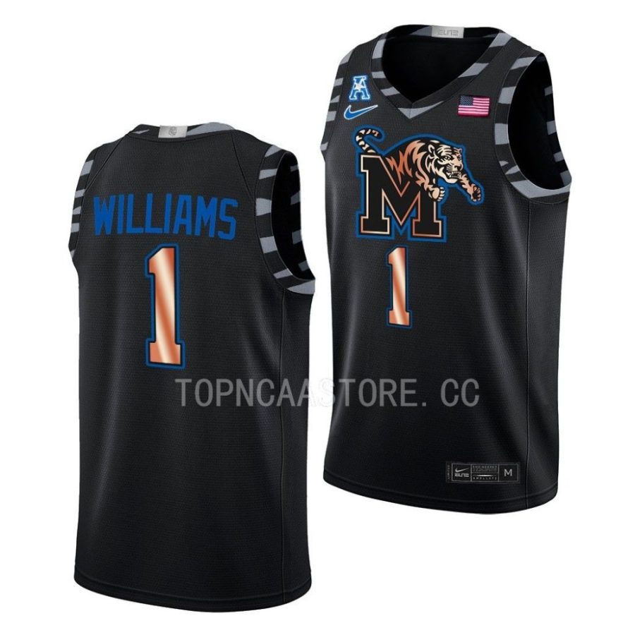 mikey williams black copper college basketball jersey scaled