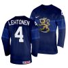 mikko lehtonen navy 2022 iihf world championship finland away jersey scaled