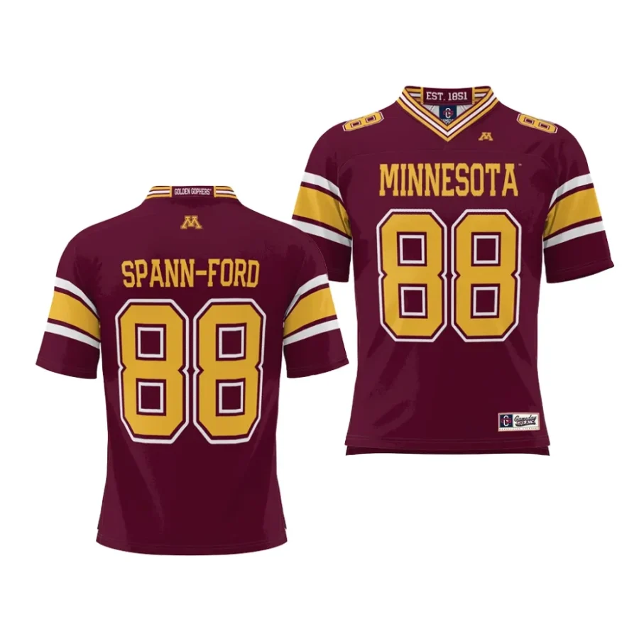 minnesota golden gophers brevyn spann ford youth maroon nil player jersey scaled