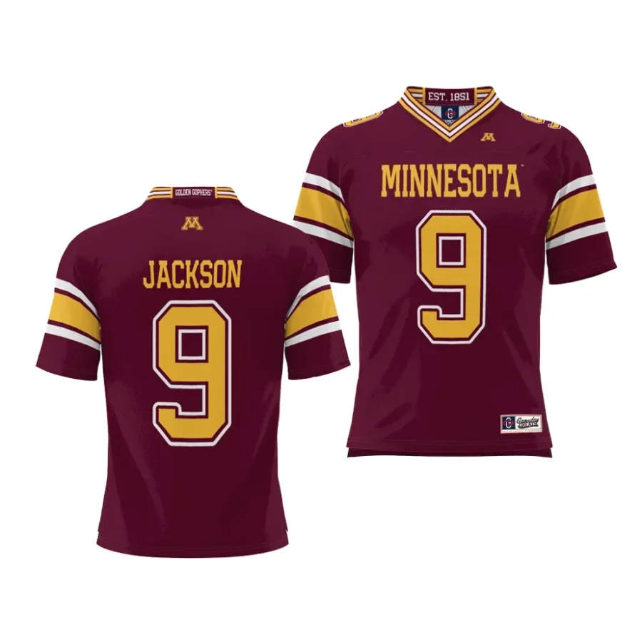 minnesota golden gophers daniel jackson maroon nil player football jersey scaled