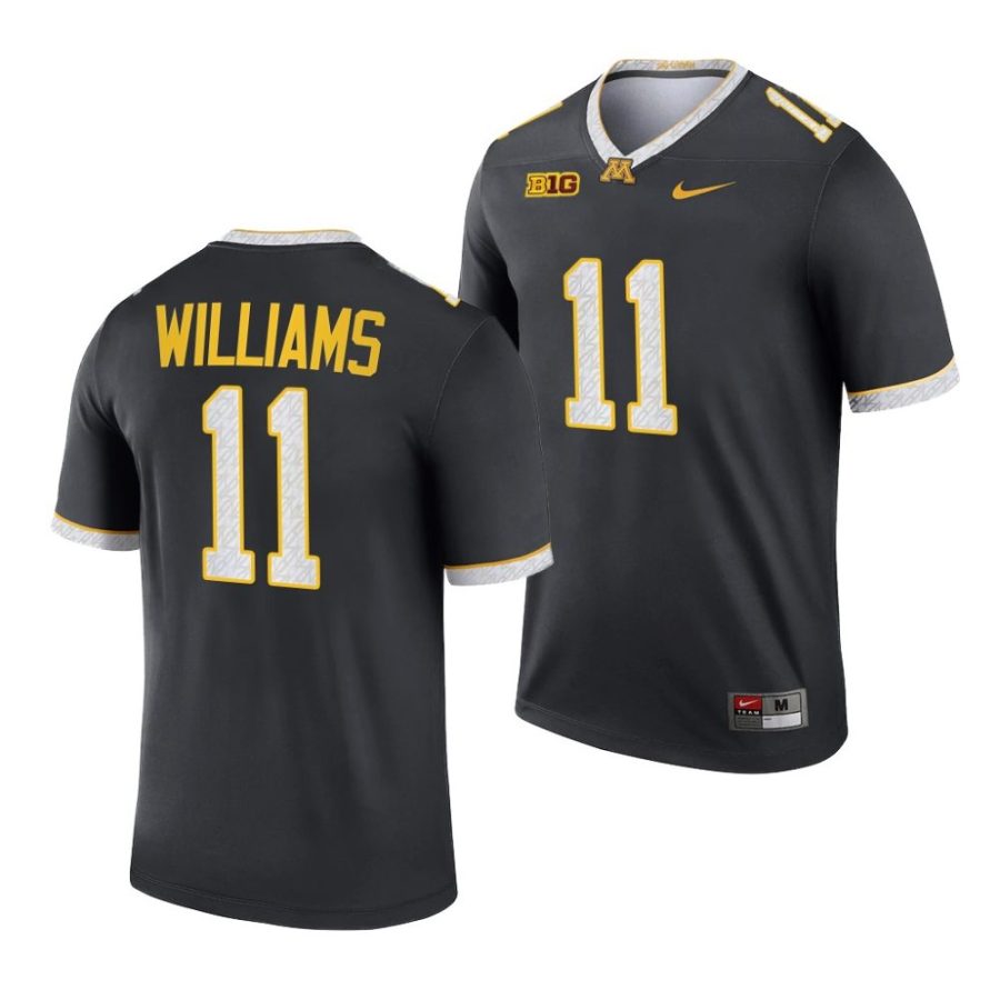 minnesota golden gophers devon williams gray 2022 23legend alternate football jersey scaled