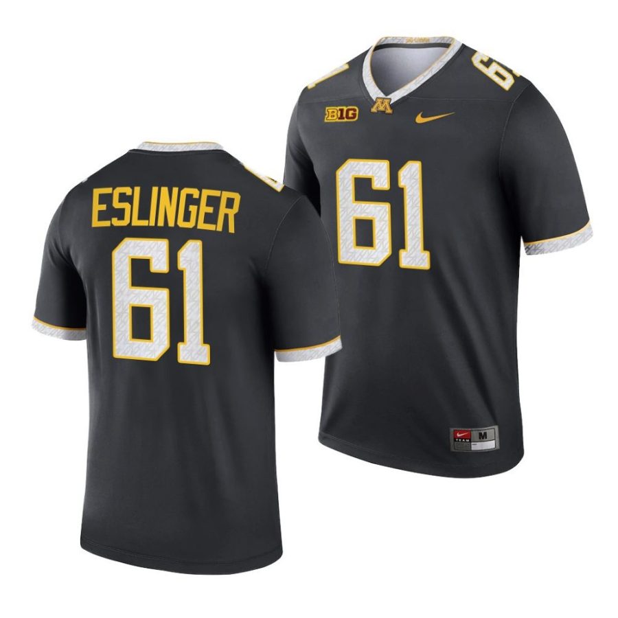 minnesota golden gophers greg eslinger gray legend alternate football jersey scaled