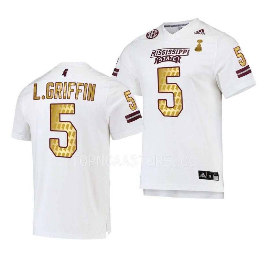 mississippi state bulldogs lideatrick griffin white 2022 egg bowl champions gold jersey scaled