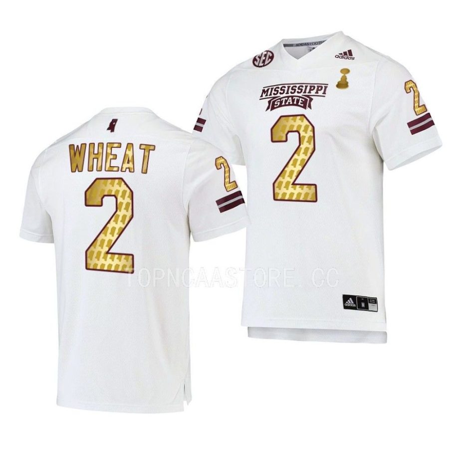 mississippi state bulldogs tyrus wheat white 2022 egg bowl champions gold jersey scaled