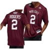 mississippi state bulldogs will rogers maroon dowsing x bell 50 year premier strategy jersey scaled