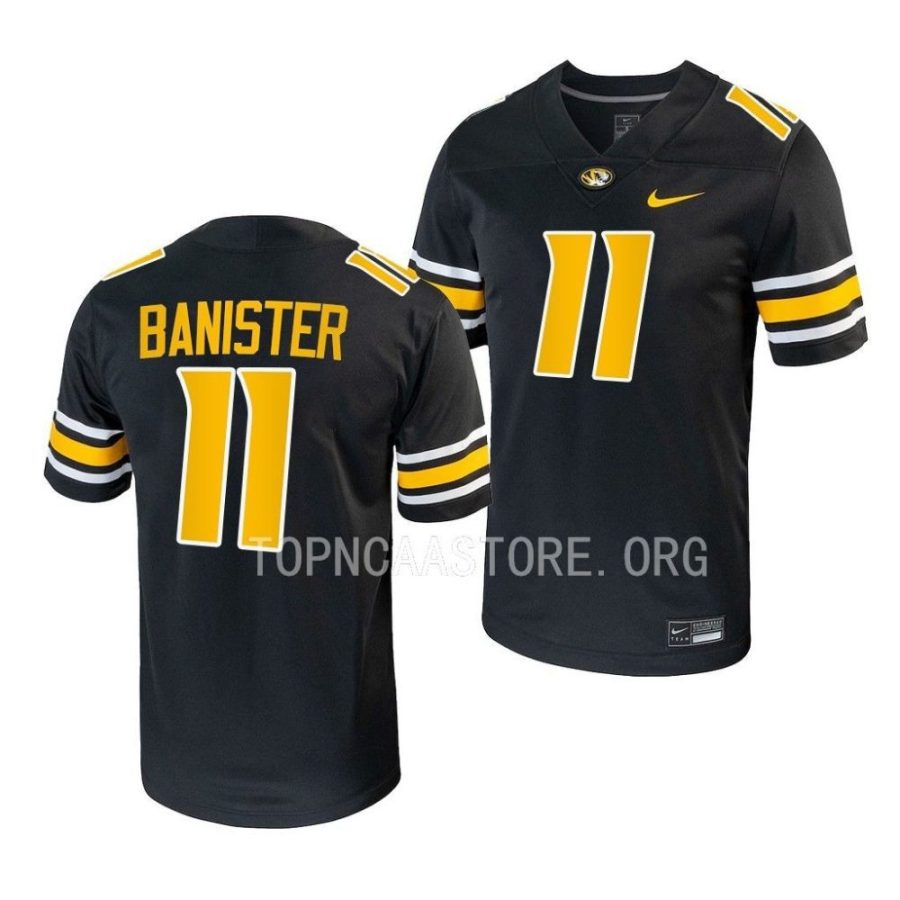 missouri tigers barrett banister black pick a player replica football jersey scaled