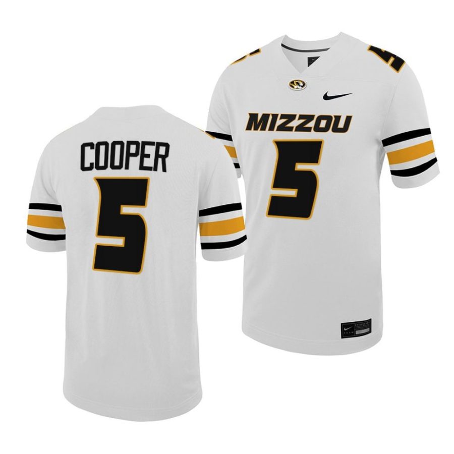 missouri tigers mookie cooper white untouchable game football jersey scaled