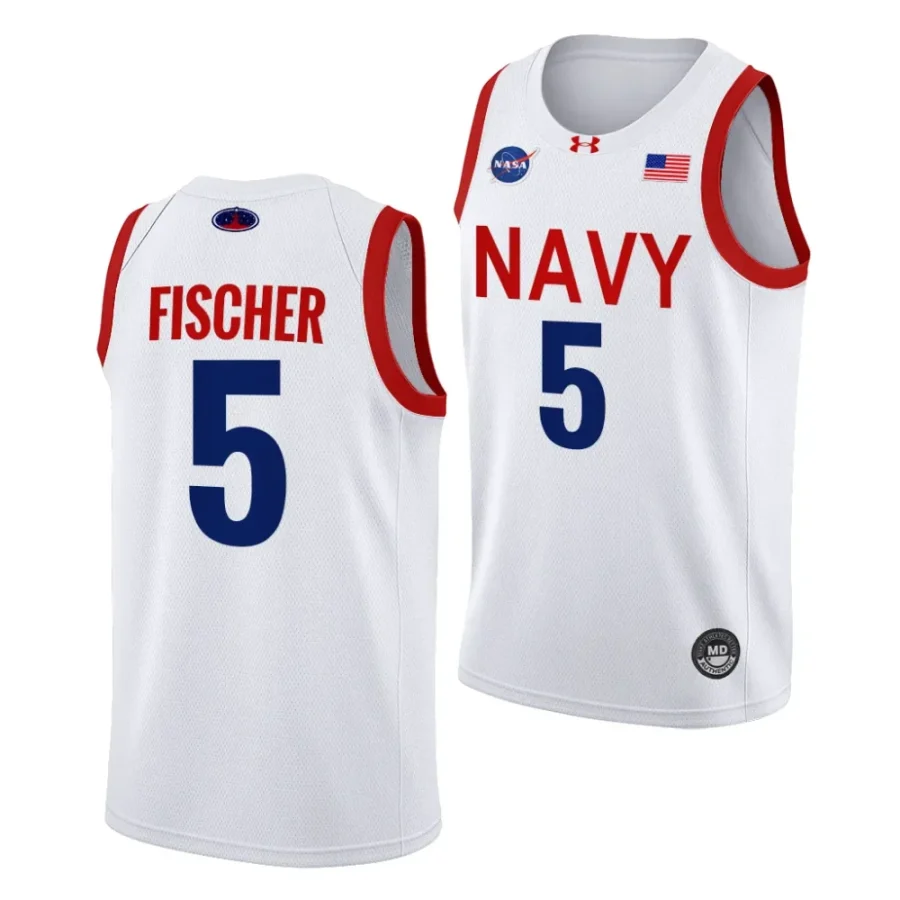 mitch fischer navy midshipmen nasa themed 2023 24 basketball jersey scaled